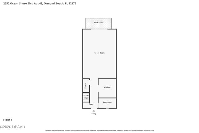 2750 Ocean Shore Blvd Apt 43, Ormond Beach, FL 32176