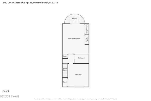 2750 Ocean Shore Blvd Apt 43, Ormond Beach, FL 32176