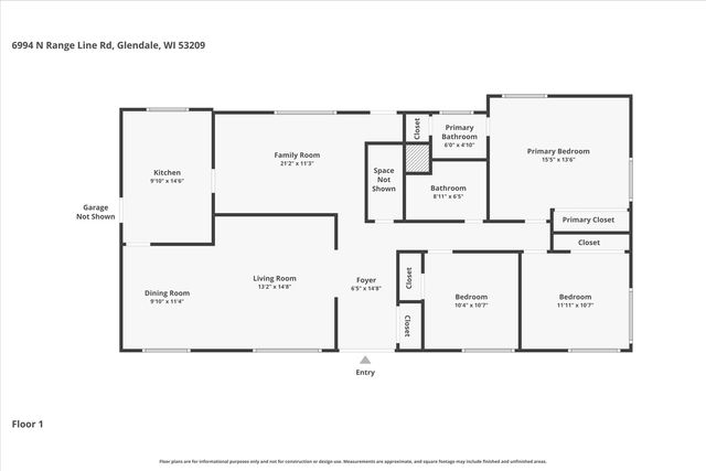 6994 Range Line ROAD, Glendale, WI 53209