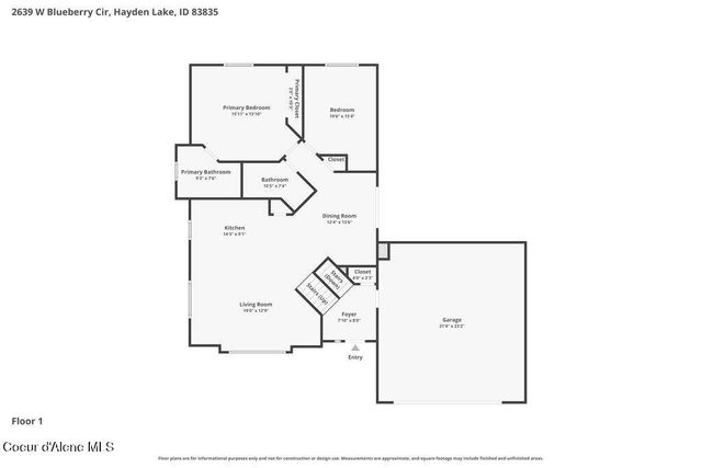 2639 W Blueberry CIR, Hayden, ID 83835