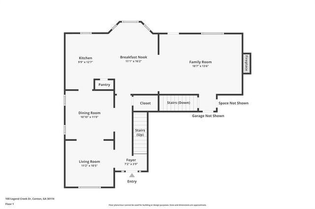 100 Legend Creek Drive, Canton, GA 30114