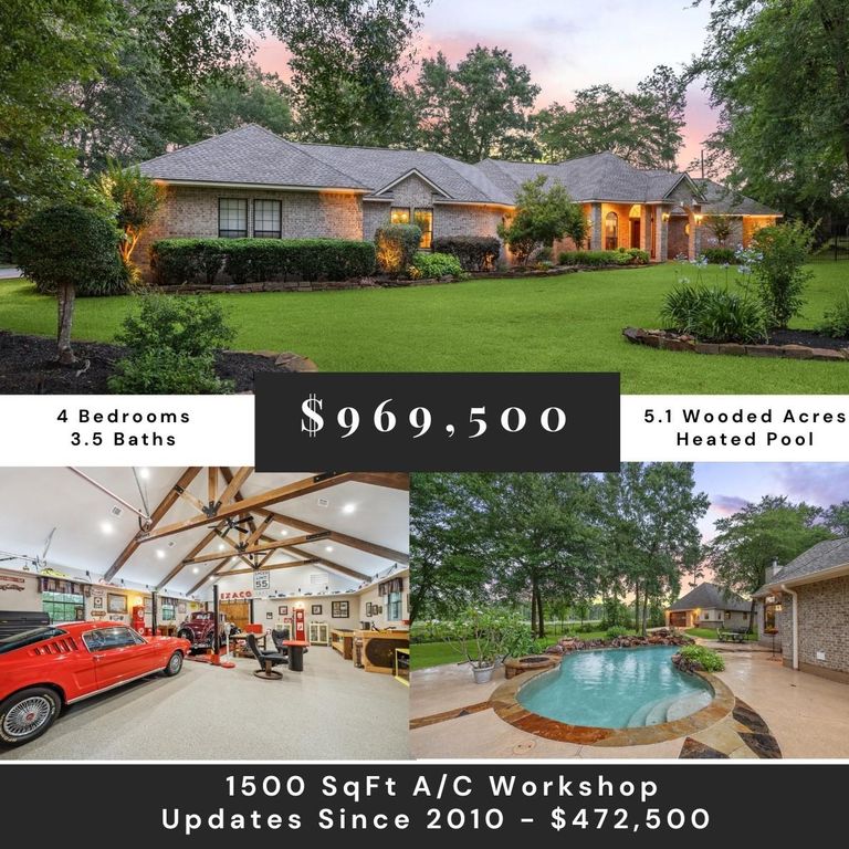 22914 Three Pines Drive, Hockley, TX 77447