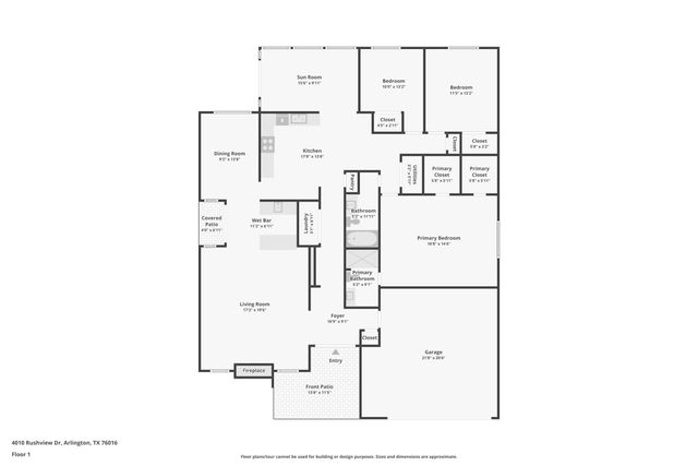 4010 Rushview Drive, Arlington, TX 76016