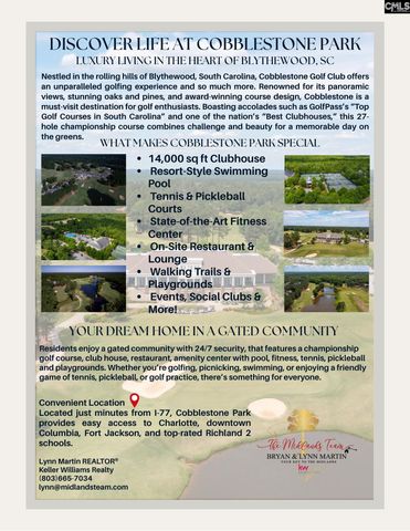 435 Links Crossing Drive, Blythewood, SC 29016