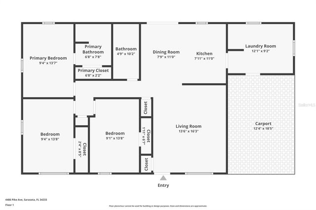 4486 PIKE AVENUE, Sarasota, FL 34233