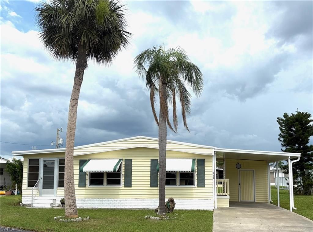 963 Idle Way DR, NORTH FORT MYERS, FL 33917 — exterior