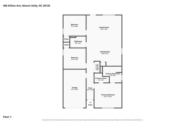 406 Killian Avenue, Mount Holly, NC 28120