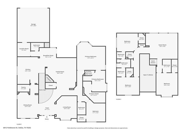 6012 Fieldstone Drive, Dallas, TX 75252