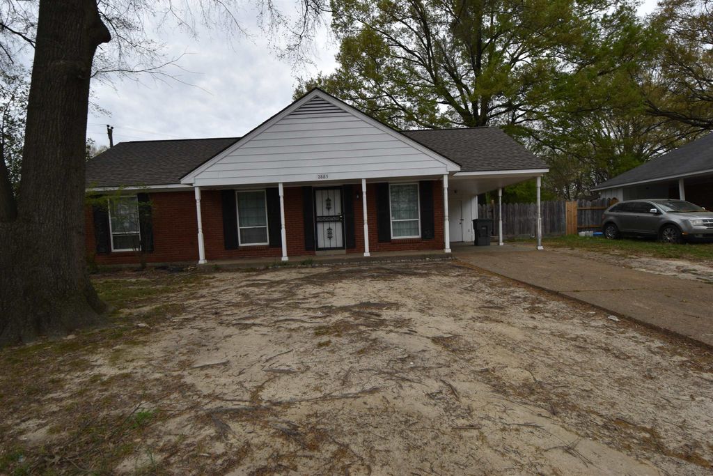 2885 CLEARBROOK ST, Memphis, TN 38118