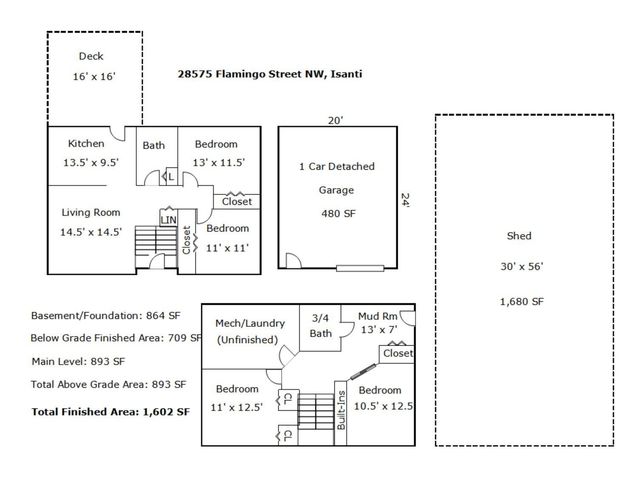 28575 Flamingo Street NW, Isanti, MN 55040
