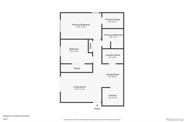 7590 Manor Circle 202, Westland, MI 48185