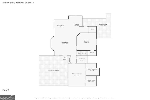 415 Ivory Drive, Baldwin, GA 30511