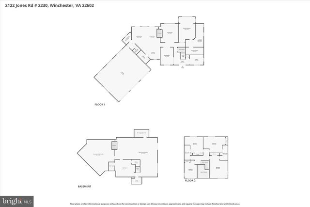 2230 JONES RD, Winchester, VA 22602