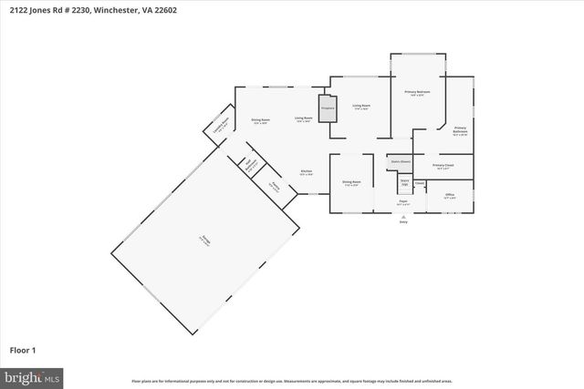 2230 JONES RD, Winchester, VA 22602