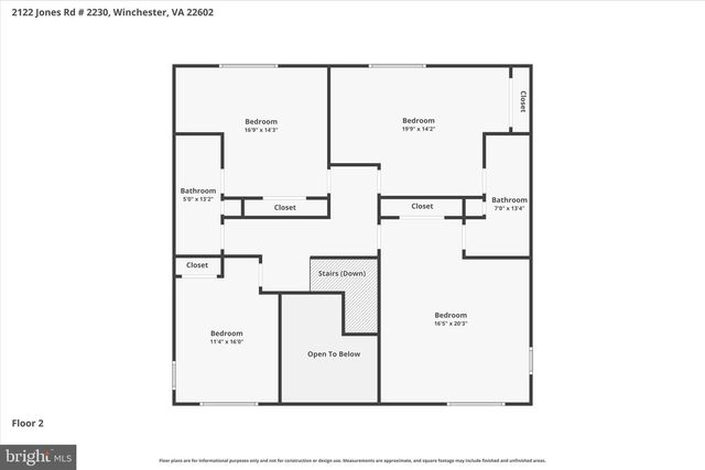 2230 JONES RD, Winchester, VA 22602