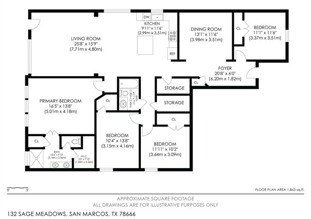 132 Sage Meadows DR, San Marcos, TX 78666