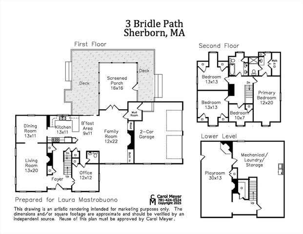 3 Bridle Path, Sherborn, MA 01770