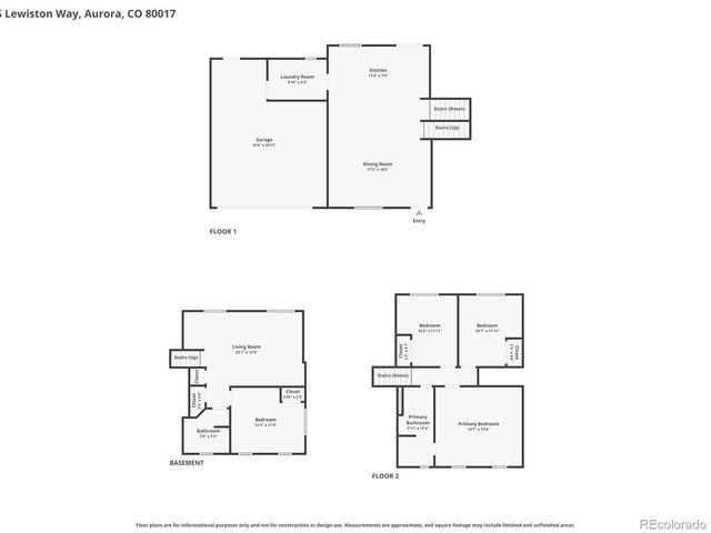 1338 S Lewiston Way, Aurora, CO 80017