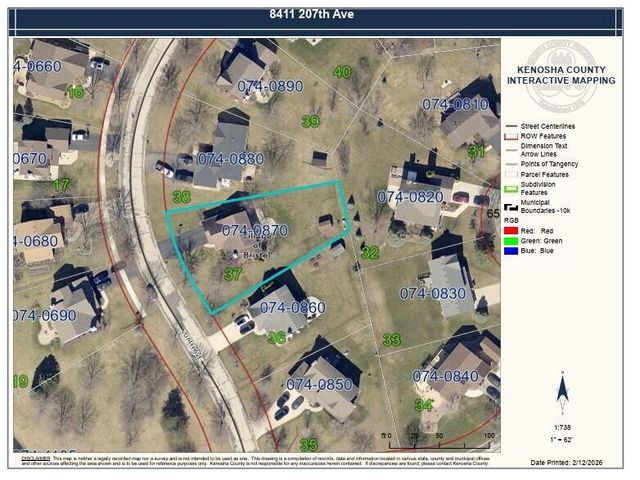 8411 207th AVENUE, Bristol, WI 53104