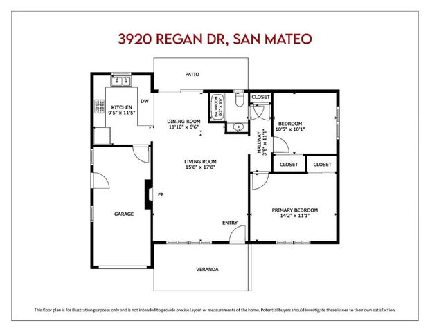 3920 Regan Drive, San Mateo, CA 94403