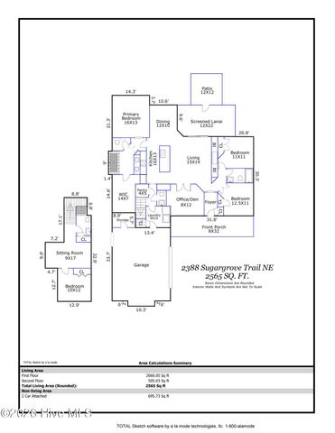 2388 Sugargrove Trail NE, Leland, NC 28451
