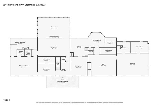 6544 Cleveland Highway, Clermont, GA 30527