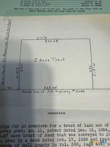 10062 Fm 2086, Temple, TX 76501