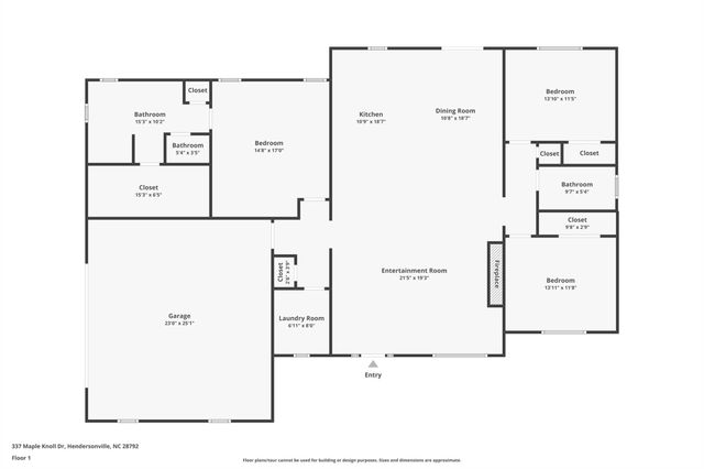 337 Maple Knoll Drive, Hendersonville, NC 28792