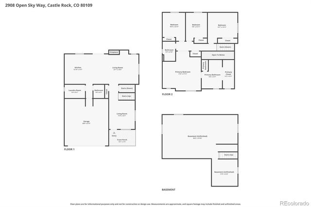 2908 Open Sky Way, Castle Rock, CO 80109