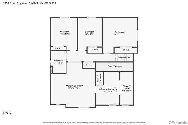 2908 Open Sky Way, Castle Rock, CO 80109