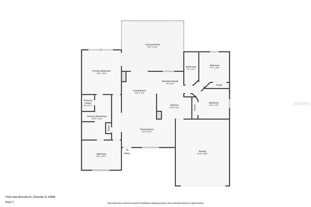 1134 LAKE BLANCHE DRIVE, Orlando, FL 32808