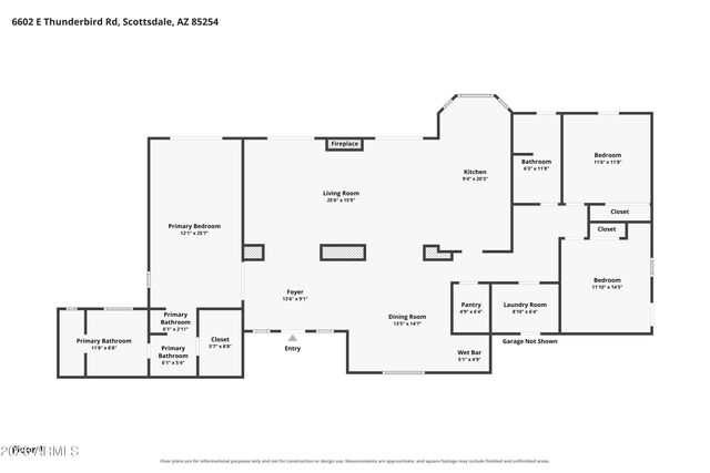 6602 E THUNDERBIRD Road, Scottsdale, AZ 85254