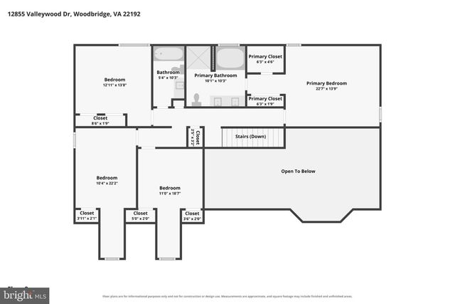 12855 VALLEYWOOD DR, Woodbridge, VA 22192