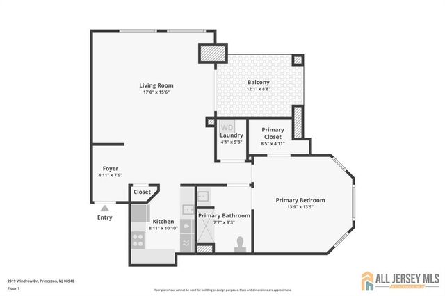2000 Windrows Drive 2019, Plainsboro, NJ 08540