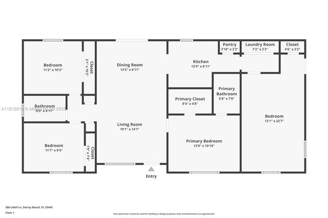 586 Udell Ln 0, Delray Beach, FL 33445