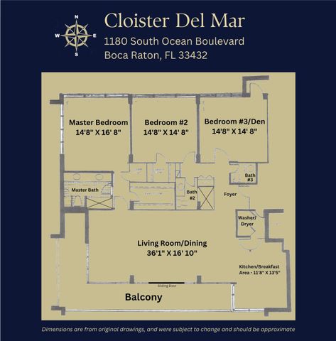 1180 S Ocean Boulevard 3f, Boca Raton, FL 33432