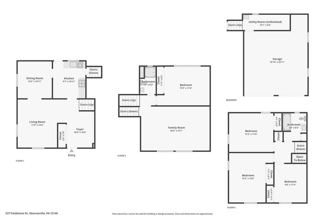 537 Fieldstone Dr, Monroeville, PA 15146