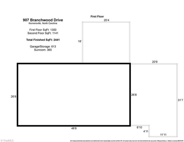 907 Branchwood Drive, Kernersville, NC 27284