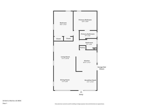 62 Oak Street, Elberton, GA 30635