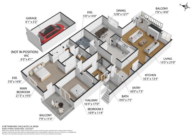 4148 Thain Way, Palo Alto, CA 94306