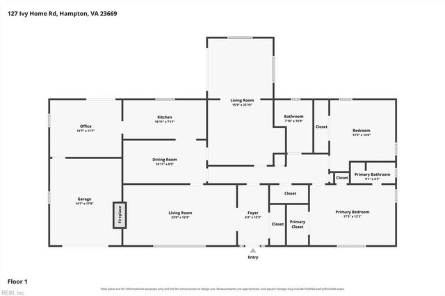 127 Ivy Home RD, Hampton, VA 23669