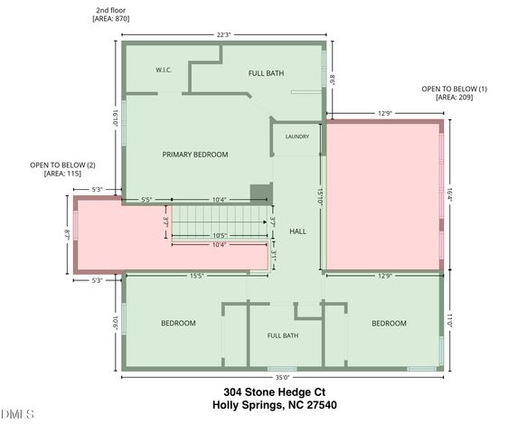 304 Stone Hedge Court, Holly Springs, NC 27540