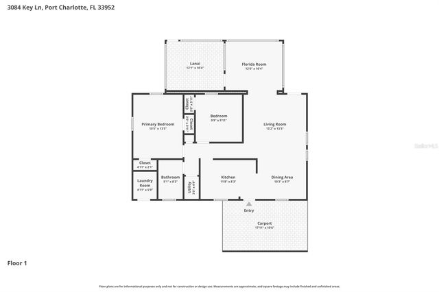 3084 KEY LANE, Port Charlotte, FL 33952