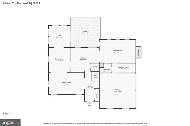8 UTAH TRL, Medford, NJ 08055