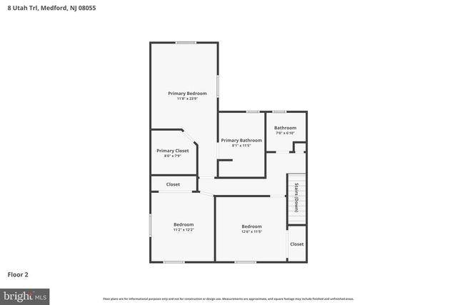 8 UTAH TRL, Medford, NJ 08055