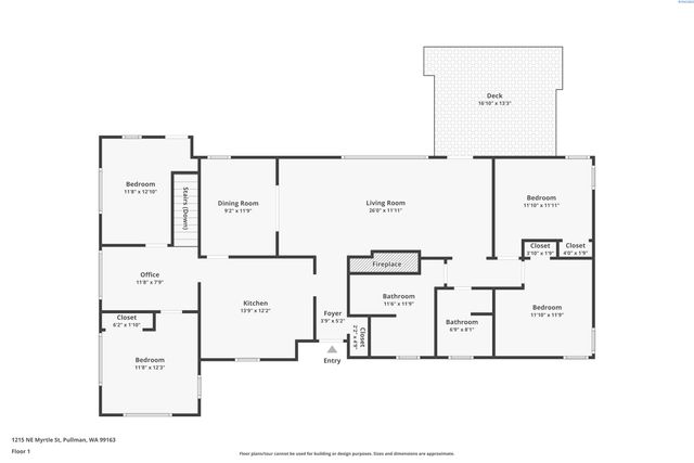 1215 NE Myrtle St, Pullman, WA 99163