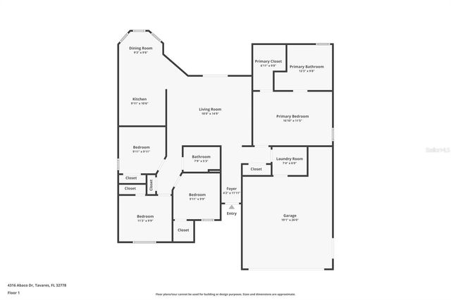 4316 ABACO DRIVE, Tavares, FL 32778