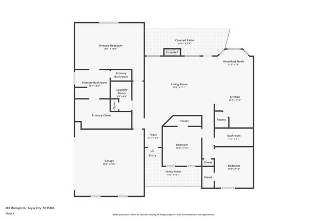 201 Midnight Drive, Royse City, TX 75189