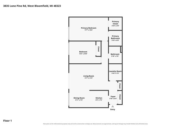 3835 Lone Pine Road 100, West Bloomfield, MI 48323