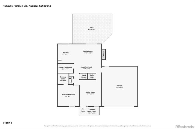 19662 E Purdue Circle, Aurora, CO 80013